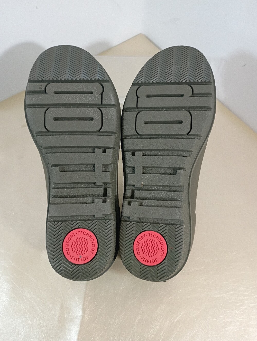 FitFlop Women's SZ 8 WONDERWELLY Rain Boot Deep Green - Picture 7 of 10
